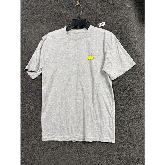 Masters Other - Masters Tournament Golf Champions 2017 T-Shirt Mens Size S Gray Short Sleeves